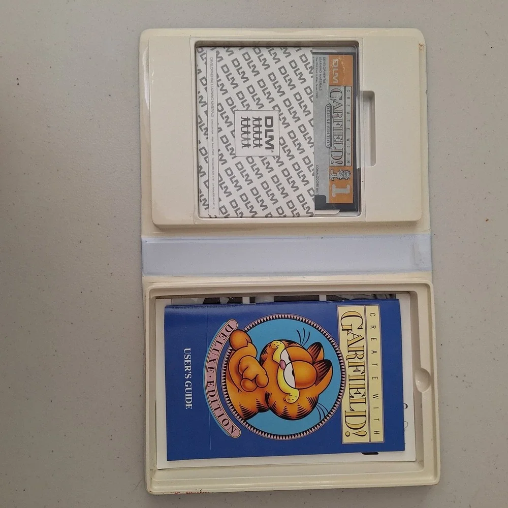 Vintage:‎ 1987 - Create With Garfield - Deluxe Edition - Apple Computer Software
